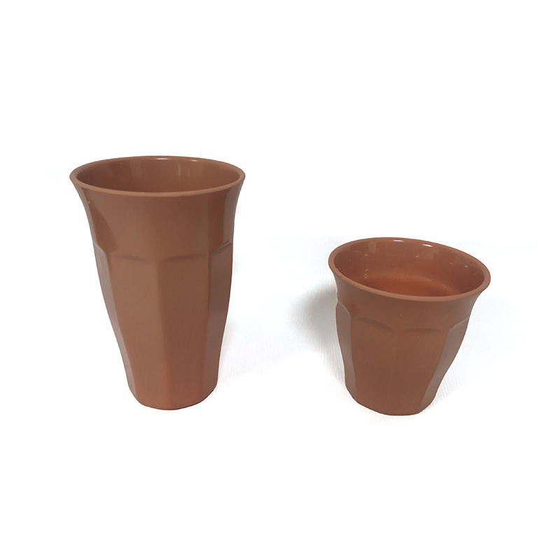 2 Piece Set Non-slip Melamine Ice Cream Cups