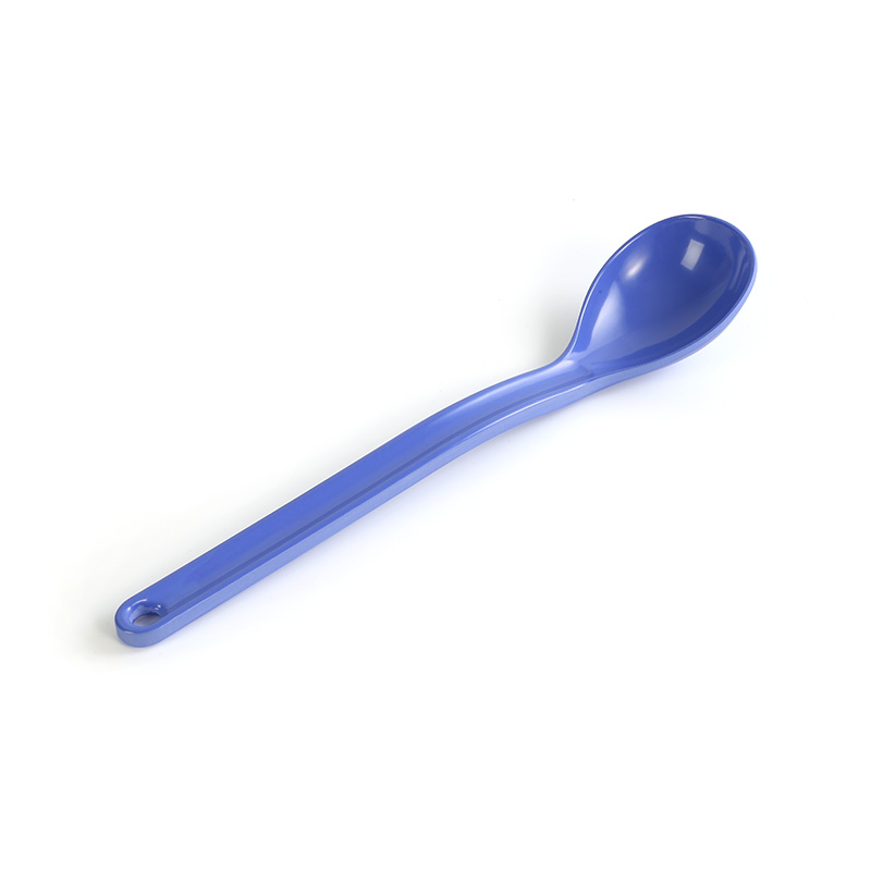 Straight Handle Round Head Melamine Spoon