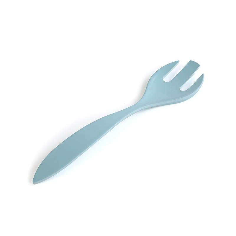 Thickened Curved Handle Melamine Salad Fork