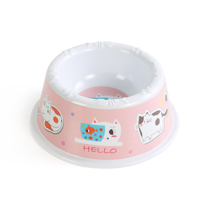 5 Inch Round Cat Bowl Melamine Pet Bowl