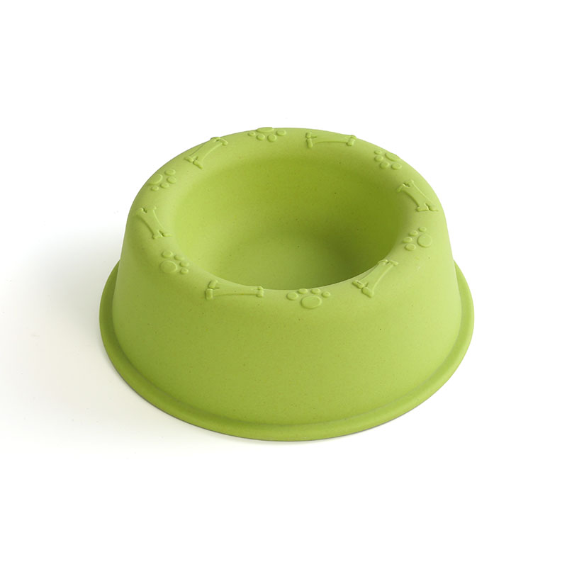 6-1/2 Dog Bowl Bamboo Powder Pet Bowl