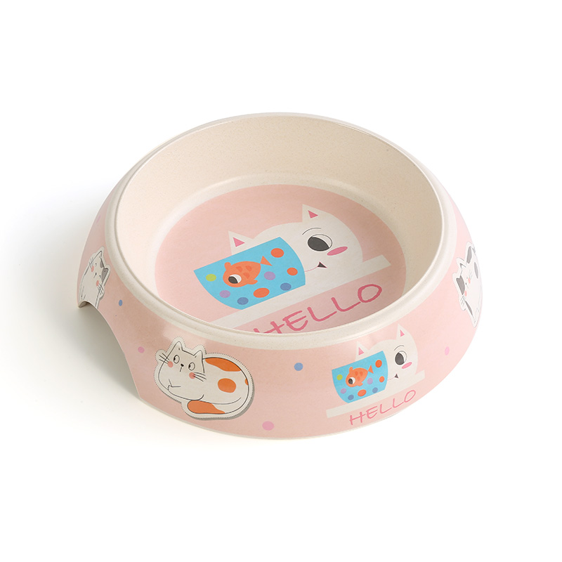 What Is the Effect of 5-Inch Round Melamine Cat Bowls on Cat Eating?
